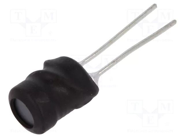 Inductor: wire; THT; 150uH; Ioper: 1A; 600mΩ; ±10%; Ø7.5x9.5mm FERROCORE COIL0608-0.15