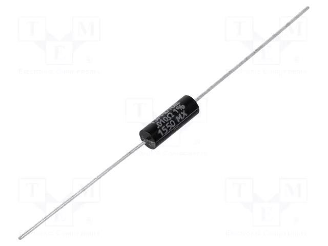 Resistor: wire-wound; THT; 10mΩ; 3W; ±1%; Ø5.2x14.5mm; -55÷275°C OHMITE 13FR010E