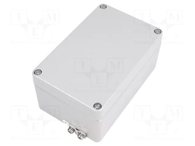 Enclosure: multipurpose; X: 80mm; Y: 125mm; Z: 57mm; ATEX; aluminium RAYCHEM RPG ALUEIN-EX-RJ06