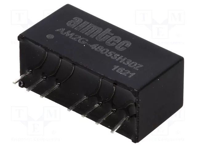 Converter: DC/DC; 2W; Uin: 36÷72VDC; Uout: 5VDC; Iout: 400mA; SIP8 AIMTEC AM2G-4805SH30Z
