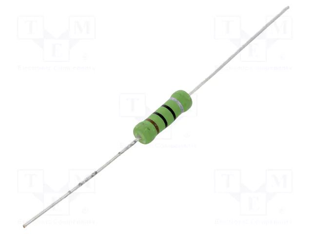 Resistor: wire-wound; ceramic; THT; 10Ω; 1W; ±10%; Ø5.5x16.5mm OHMITE OX100KE
