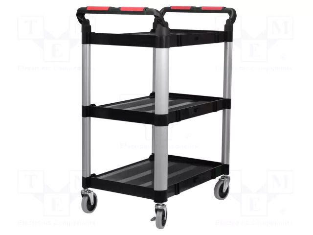 Hand truck; 750x460x980mm; Work.surface dim: 630x424mm; 300kg NEWBRAND NB-TROL01-3