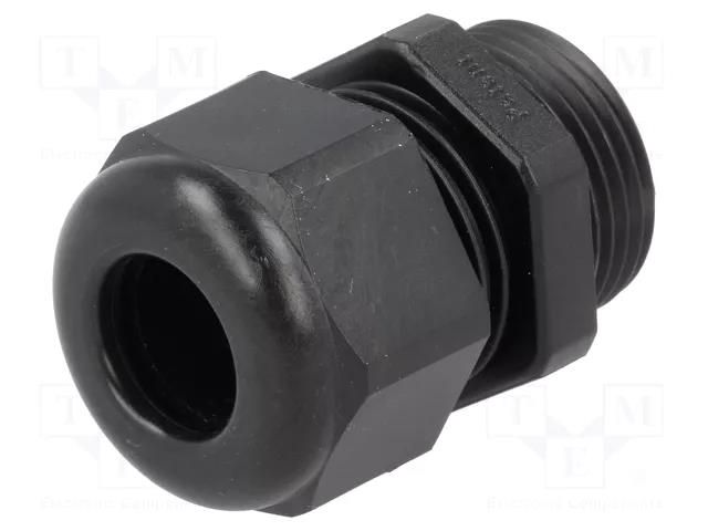 Cable gland; PG13,5; IP54; polyamide; black; UL94V-0; HSK-K HUMMEL HUMMEL-1209130115