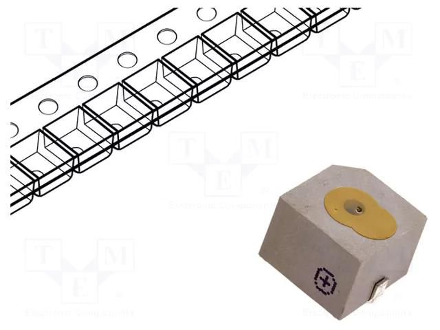 Sound transducer: electromagnetic signaller; SMD; 2400Hz; 40mA LOUDITY LD-BZEL-T13-1210