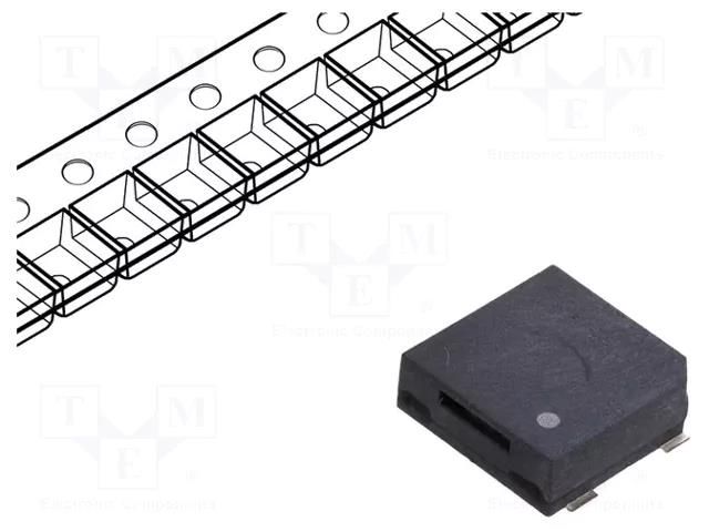 Sound transducer: electromagnetic signaller; SMD; 2830Hz; 80mA LOUDITY LD-BZEL-T38-1003