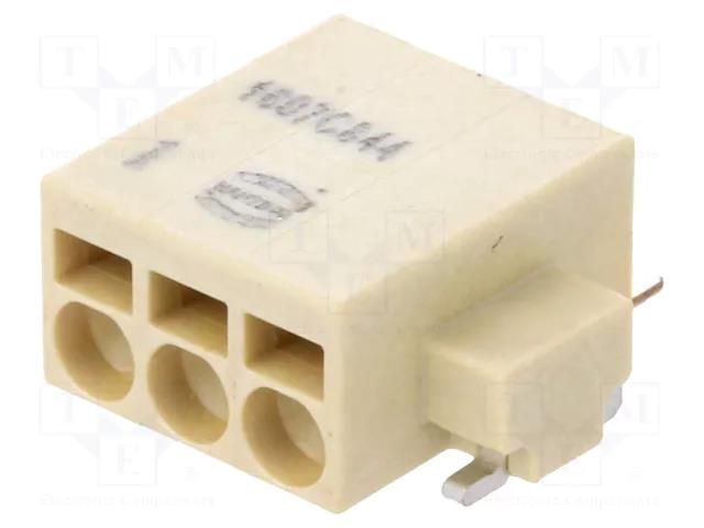 Connector: plug-in; LED Light; har-flexicon®; SMT; tinned; 6A; 160V HARTING 14010313110334