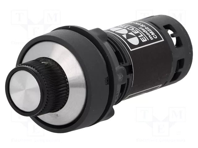 Potentiometer; 22mm; CM22; Ø22.5mm; IP65; Potentiometer: multiturn COBI ELECTRONIC CM22-R1K-MT