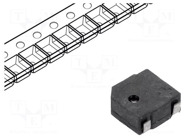 Sound transducer: electromagnetic signaller; SMD; 4000Hz; 100mA LOUDITY LD-BZEL-T28-0502