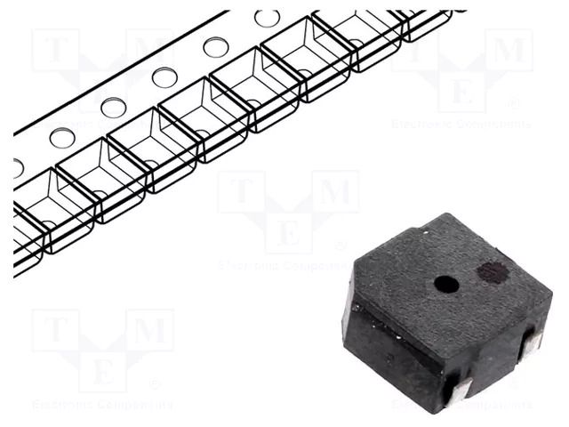 Sound transducer: electromagnetic signaller; SMD; 4000Hz; 100mA LOUDITY LD-BZEL-T47-0505