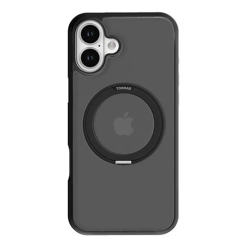 Torras Ostand Pro Case for iPhone 16 (Black), Torras X00FX1903