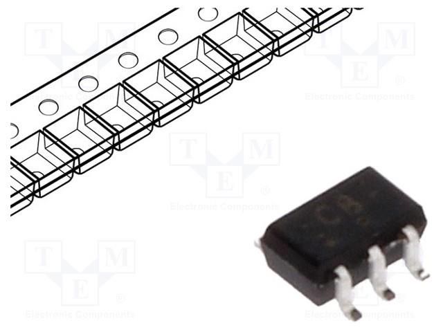 IC: digital; NOR; Ch: 1; IN: 2; CMOS,TTL; SMD; TSSOP5; AHCT; 4.5÷5.5VDC NEXPERIA 74AHCT1G02GW.125