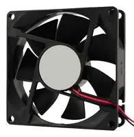 DC AXIAL FAN, BALL, 40CFM, 0.08A, 48V OD8025-48HBIP69K