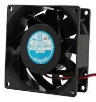 DC AXIAL FAN, BALL, 71CFM, 0.6A, 12V OD8038-12HBIP69K