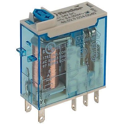 Miniature industrial relay, 24V Standard DC, 2СO, 8A 46.52.9.024.0040 8012823303444