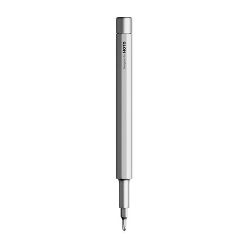 Pocket precision screwdriver and fountain pen 5-in-1 HOTO QWLSD013 (silver), HOTO QWLSD013-S