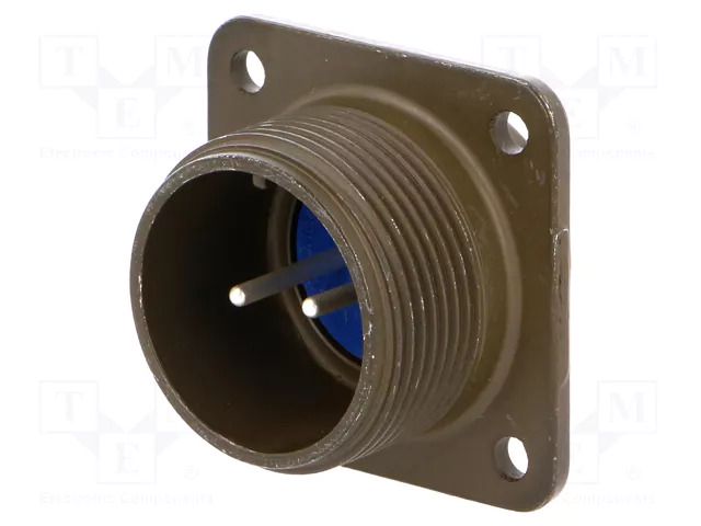 Connector: circular; socket; PIN: 2; male; soldering; 97; 13A; 500VAC AMPHENOL 97-3102A-16S-4P