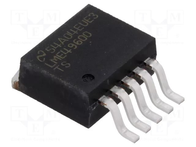 IC: operational amplifier; 180MHz; Ch: 1; TO263-5; ±2.25÷18VDC TEXAS INSTRUMENTS LME49600TS/NOPB