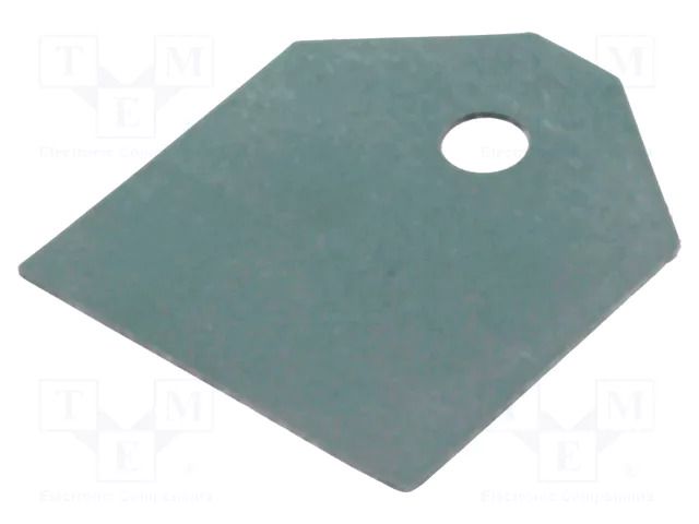 Heat transfer pad: silicone; TOP3; 0.4K/W; L: 20.5mm; W: 17.5mm FISCHER ELEKTRONIK WS/TOP/3