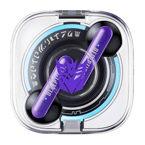 TWS Transformers TF-T03 headphones (purple), Transformers TF-T03-purple