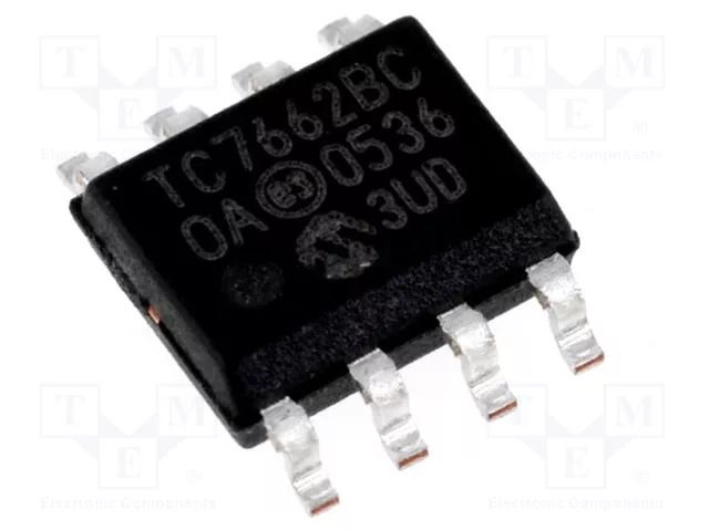 PMIC; DC/DC converter; Uin: 1.5÷15VDC; Uout: -1.5÷-15VDC; 0.02A MICROCHIP TECHNOLOGY TC7662BCOA