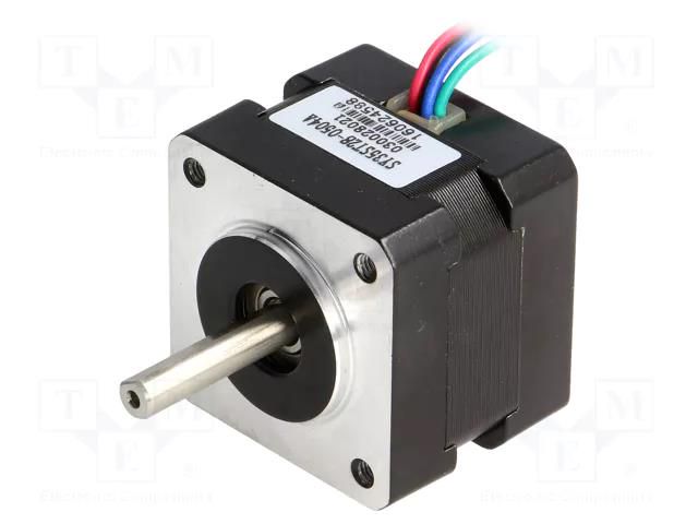 Motor: stepper; 10VDC; Shaft: D spring; max.98.8mNm; 500mA POLOLU POLOLU-1208