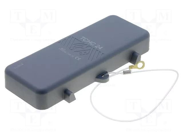 Protection cover; size 104.27; for double latch; IP65,IP66,IP69 ILME TCHC24