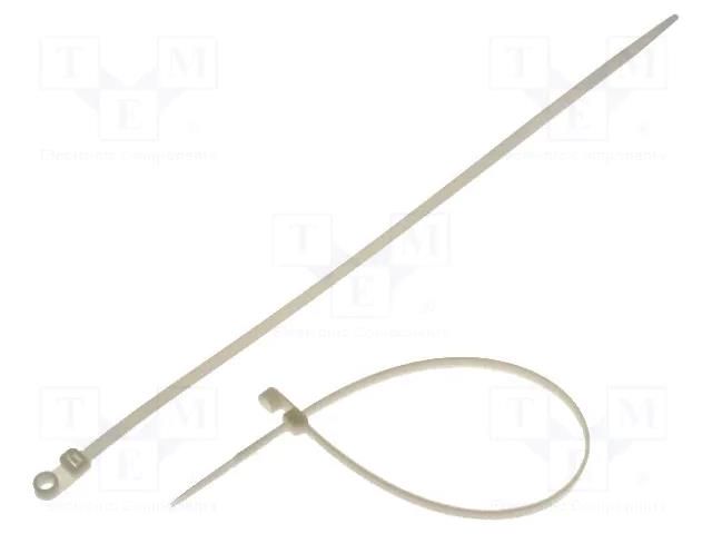 Cable tie; with a hole for screw mounting; L: 300mm; W: 4.8mm KSS WIRING TCV-300