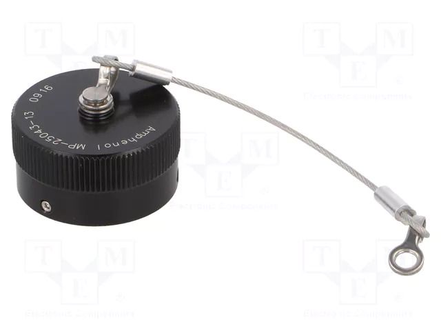Protection cover; PIN: 13; internal bayonet,bayonet; sockets AMPHENOL MP-25043-13S
