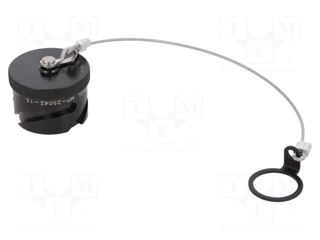 Protection cover; PIN: 13; external bayonet,bayonet; plugs AMPHENOL MP-25042-13L