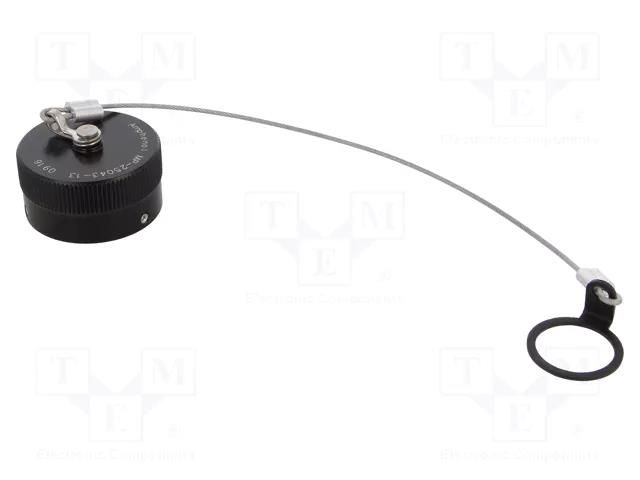 Protection cover; PIN: 13; internal bayonet,bayonet; plugs AMPHENOL MP-25043-13L