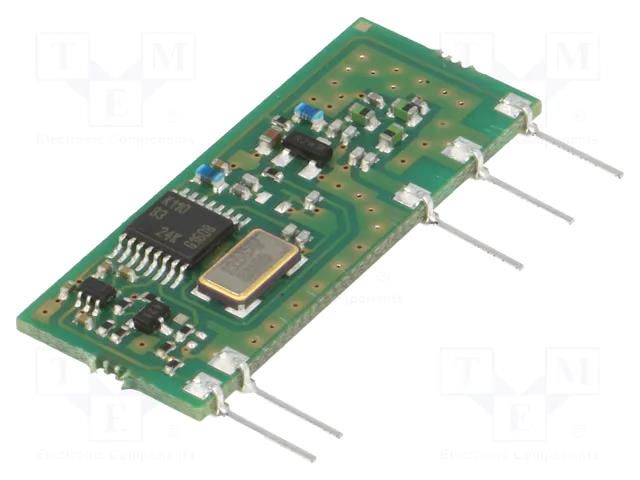 Module: RF; FM transmitter; FSK; 434.15÷868.3MHz; 3VDC; 38mA; 6mW AUREL TX-FM434/868