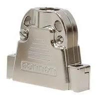 BAND TIED BACKSHELL, 180DEG, 9POS, ALUM MDM-BT-9TE-SJS