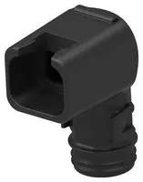 BACKSHELL, PLUG CONNECTOR, 4POS, BLACK 1011-236-0405