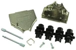 D SUB BACKSHELL, D, DIECAST, 25WAY MHDTZK-25-K