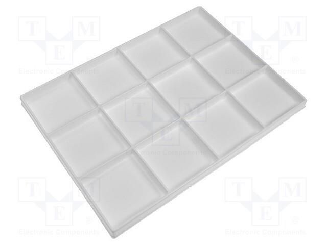 Insert; Kit: insert with 12 compartments LICEFA TE12-4