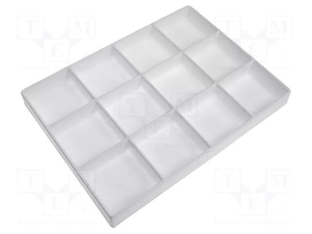 Insert; Kit: insert with 12 compartments LICEFA TE12S