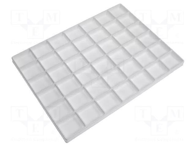 Insert; Kit: insert with 42 compartments LICEFA TE42-4