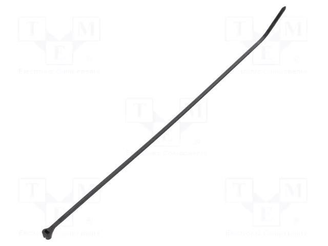 Cable tie; L: 204mm; W: 3.6mm; black; polyamide; 180N; Ømax: 50mm ABB TY5242MXR