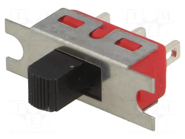 Switch: slide; Pos: 2; SPDT; 2A/250VAC; 5A/28VDC; ON-ON; screw type LIGHT COUNTRY CO., LTD. 5MS1S102BM1QE