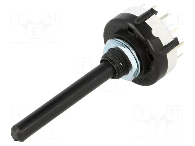 Switch: rotary; Pos: 12; 0.15A/250VDC; Poles number: 1; 30°; 999MΩ LORLIN CK1059