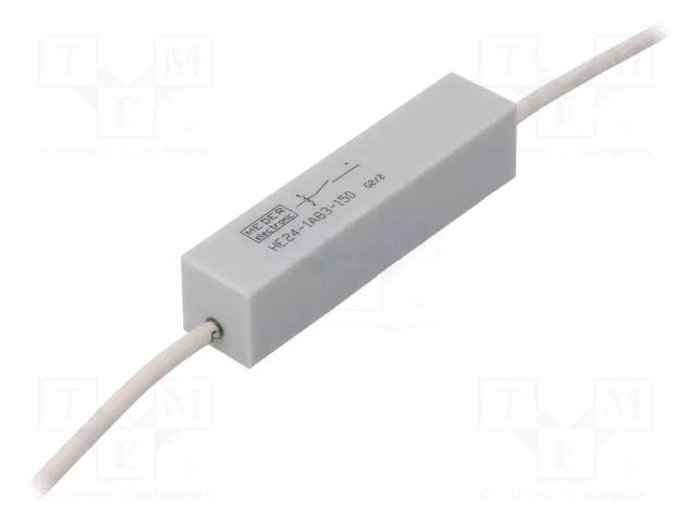 Relay: reed switch; SPST-NO; Ucoil: 24VDC; 5A; max.7.5kVDC; 50W MEDER HE24-1A83-150