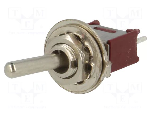Switch: toggle; Pos: 2; SPDT; ON-ON; 1A/250VAC; -55÷65°C; 20mΩ NINIGI TSSM1022A2