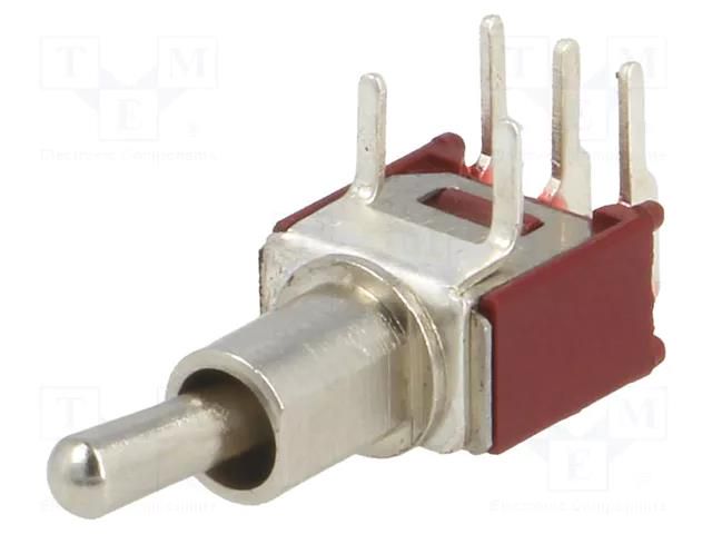 Switch: toggle; Pos: 3; SP3T; ON-OFF-ON; 1A/250VAC; -55÷65°C; 20mΩ NINIGI TSSM1032C3