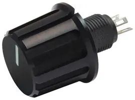 ROTARY POT, 470K, 20%, 0.26W, CERMET P16FNM474MA