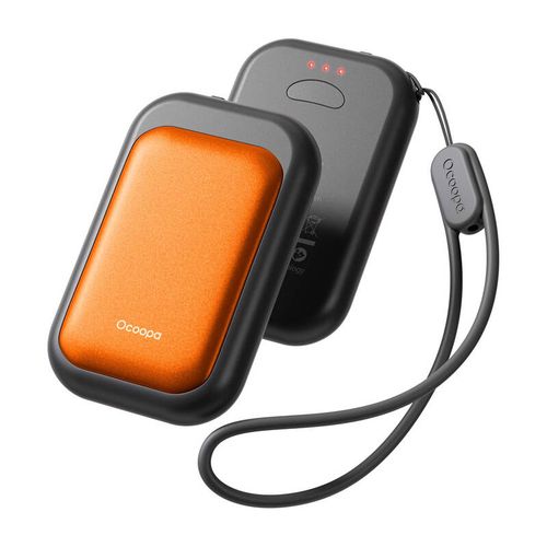 Ocoopa UT4 Young 2x2500 mAh hand warmer, USB-C, black and orange, Ocoopa UT3056