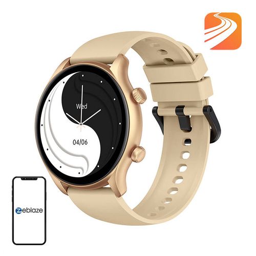 Zeblaze Btalk 3 Plus Smartwatch (Gold), zeblaze Btalk 3 Plus Gold