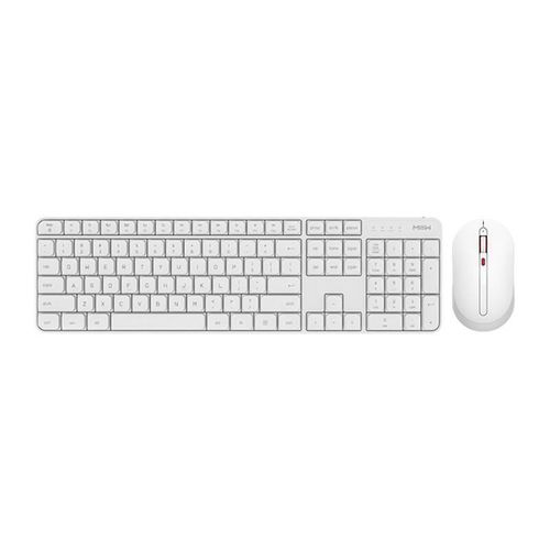 MIIIW Wireless Keyboard and Mouse Set (White), MIIIW MWWC02