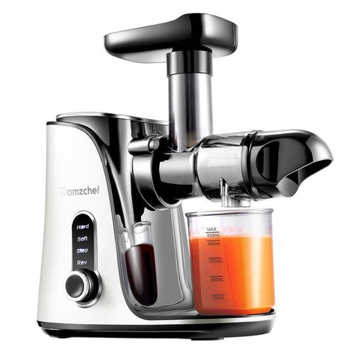 AMZCHEF GM3001-WT slow speed juicer (white), AMZCHEF GM3001-WT