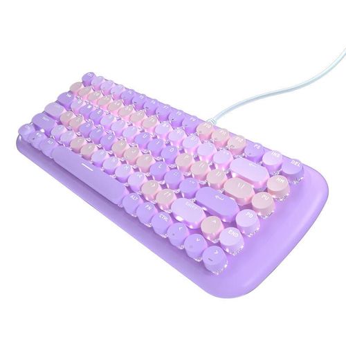 MOFII Candy M Wired Keyboard (Purple), MOFII SK-645 Candy New Pur