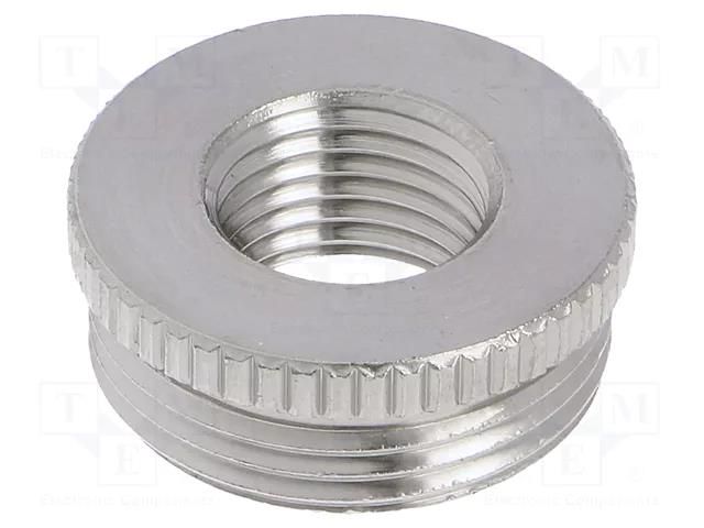 Reduction of threads for glands; Int.thread: PG7; brass LAPP MR-PG16/7
